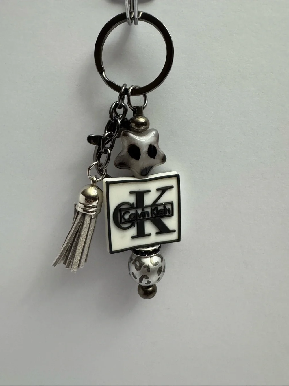 Handmade logo keychain